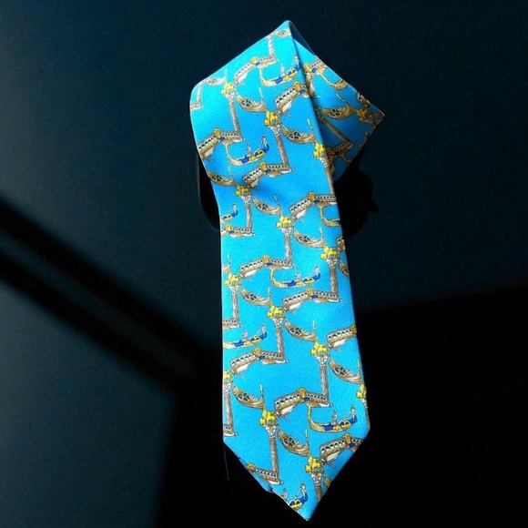 New! CASANOVA VENEZIA SILK TIE